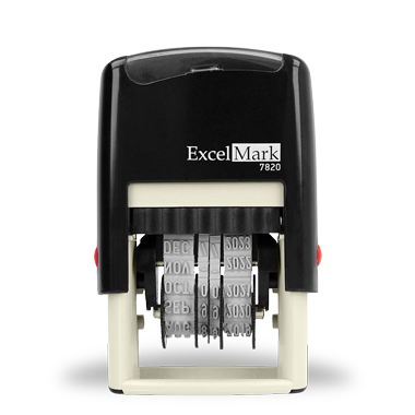 ExcelMark Premium Stamp Refill Ink Black 2 Ounce Bottle
