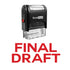 Bold FINAL DRAFT Stamp