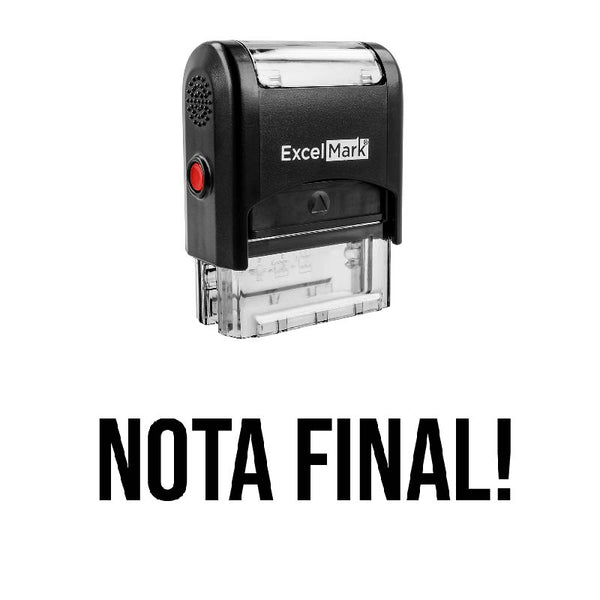 NOTA FINAL! Stamp