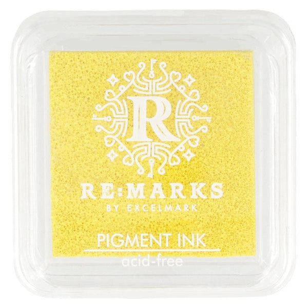 Craft Ink Pads Canary Yellow Pigment Ink Pad